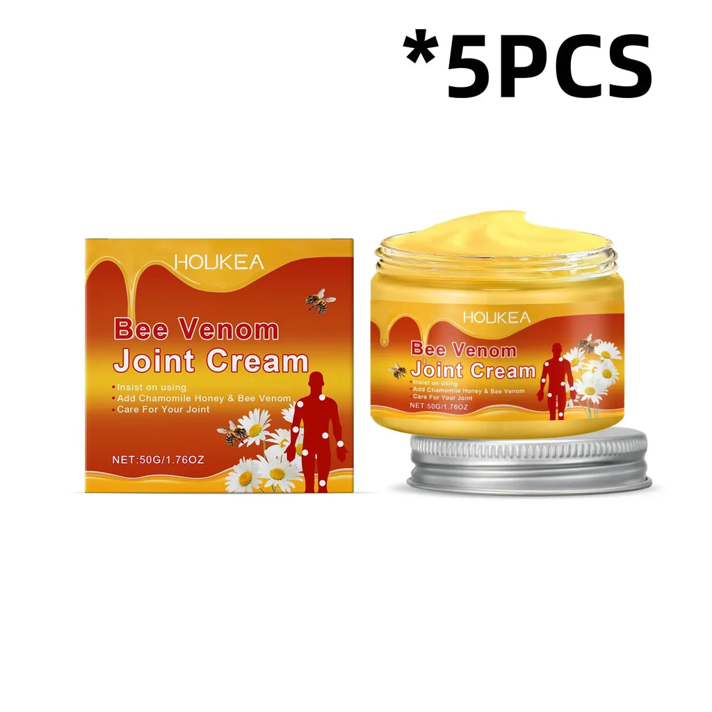HOUKEA Bee Venom Joint Massage Cream – 50g | All Skin Types