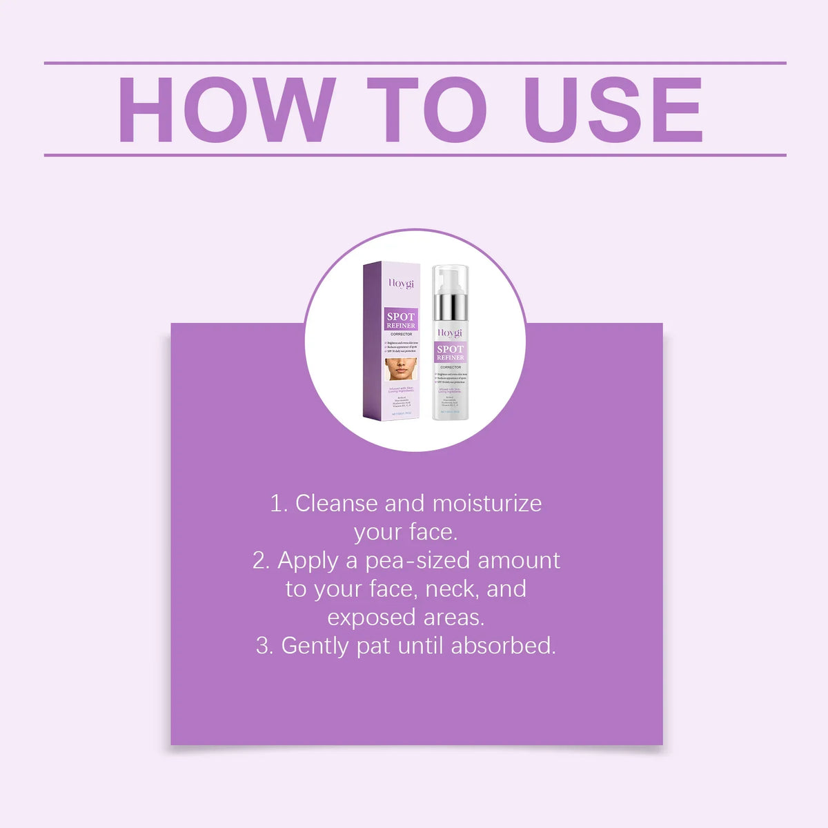 Hoygi SPF 50 Dark Spot Brightening Face Cream | Moisturizer