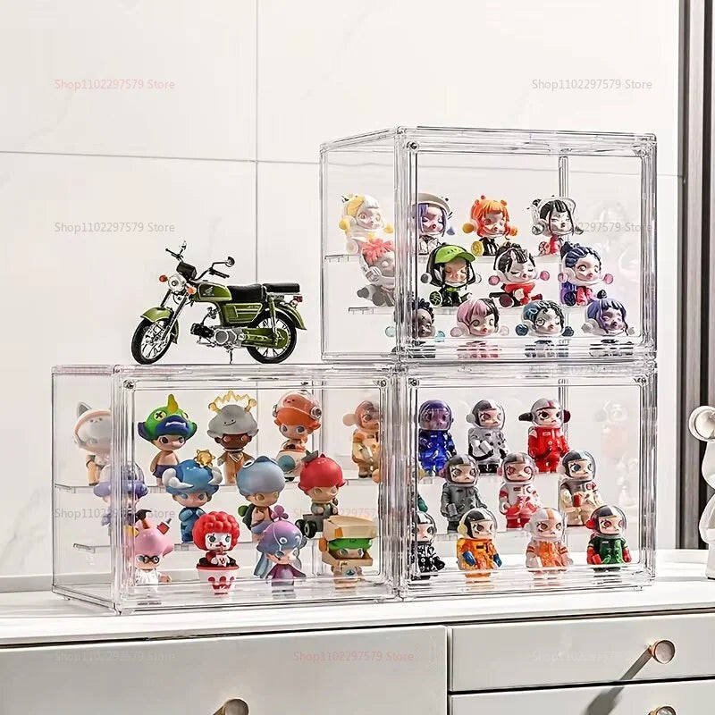 3-Tier Acrylic Display Rack for Figurines, Jewelry & Collectibles