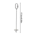 Stainless Steel Bird Cage Food Skewer – Fruit & Veggie Holder