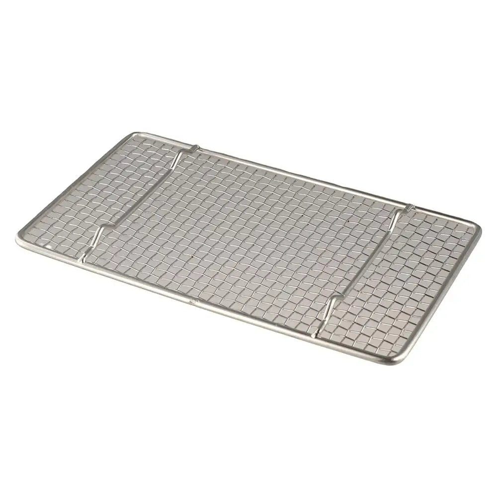 Household Stainless Steel Tempura Frying Net Semi Circular Round