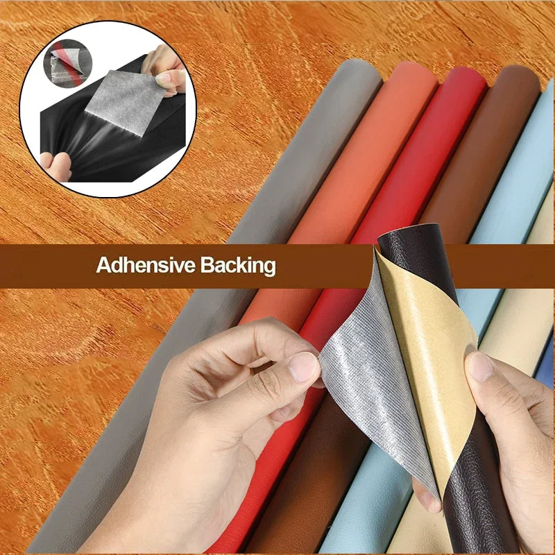 Self-Adhesive Leather Repair Patch Tape – Sofa, Car Seat & Bag