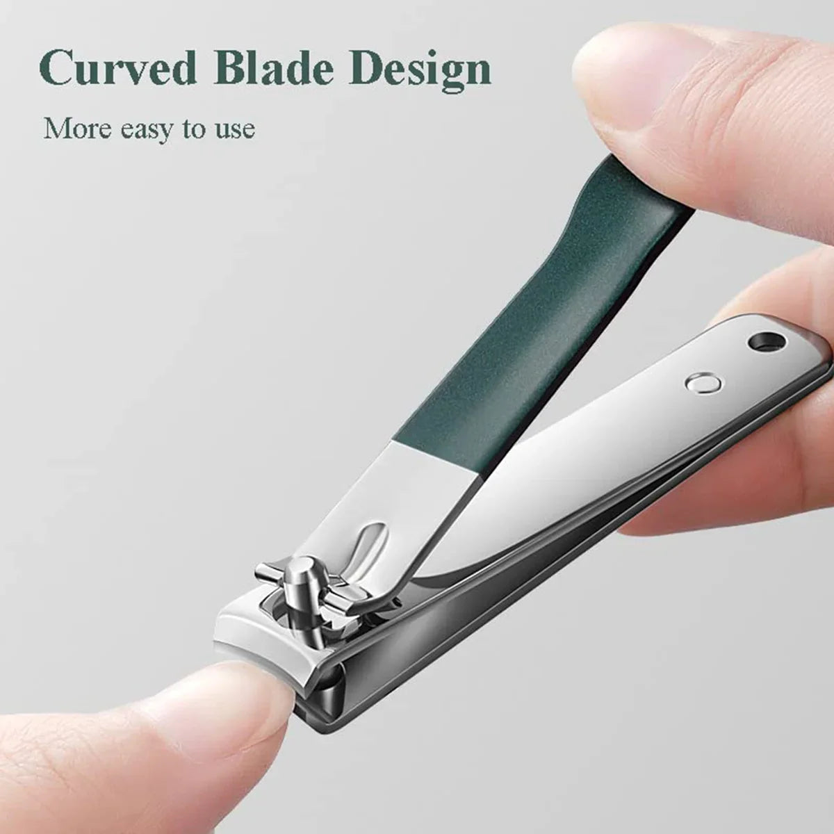 4-Piece Stainless Steel Nail Clipper Manicure Travel Kit