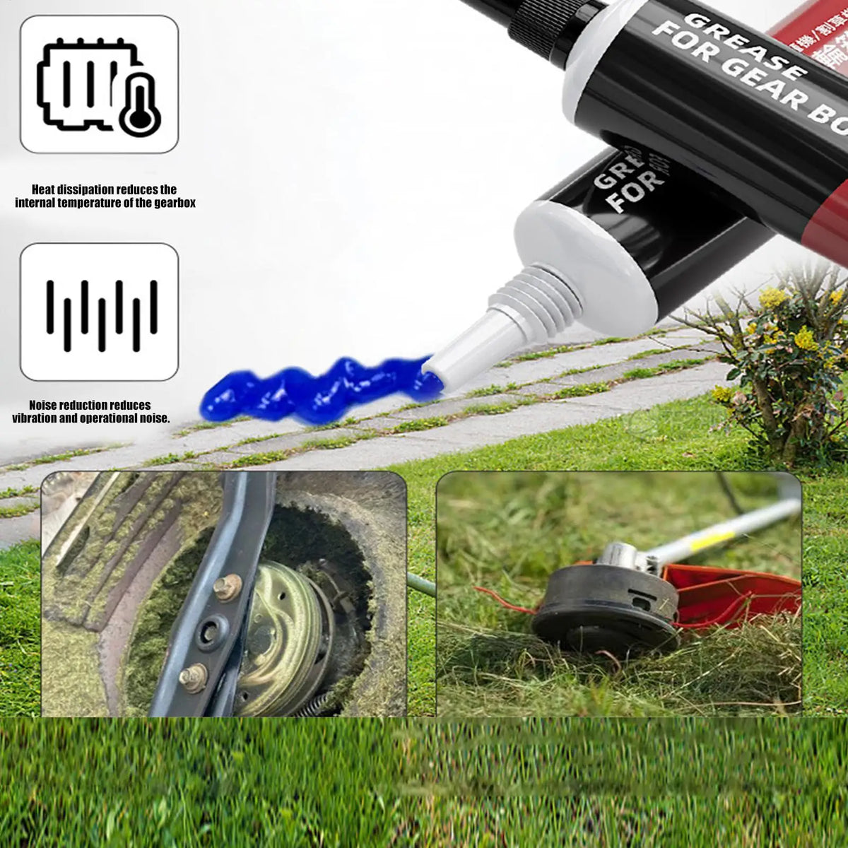 Lawn Mower Gear Grease 10g 5-Pack – Multi-Function Lubricant