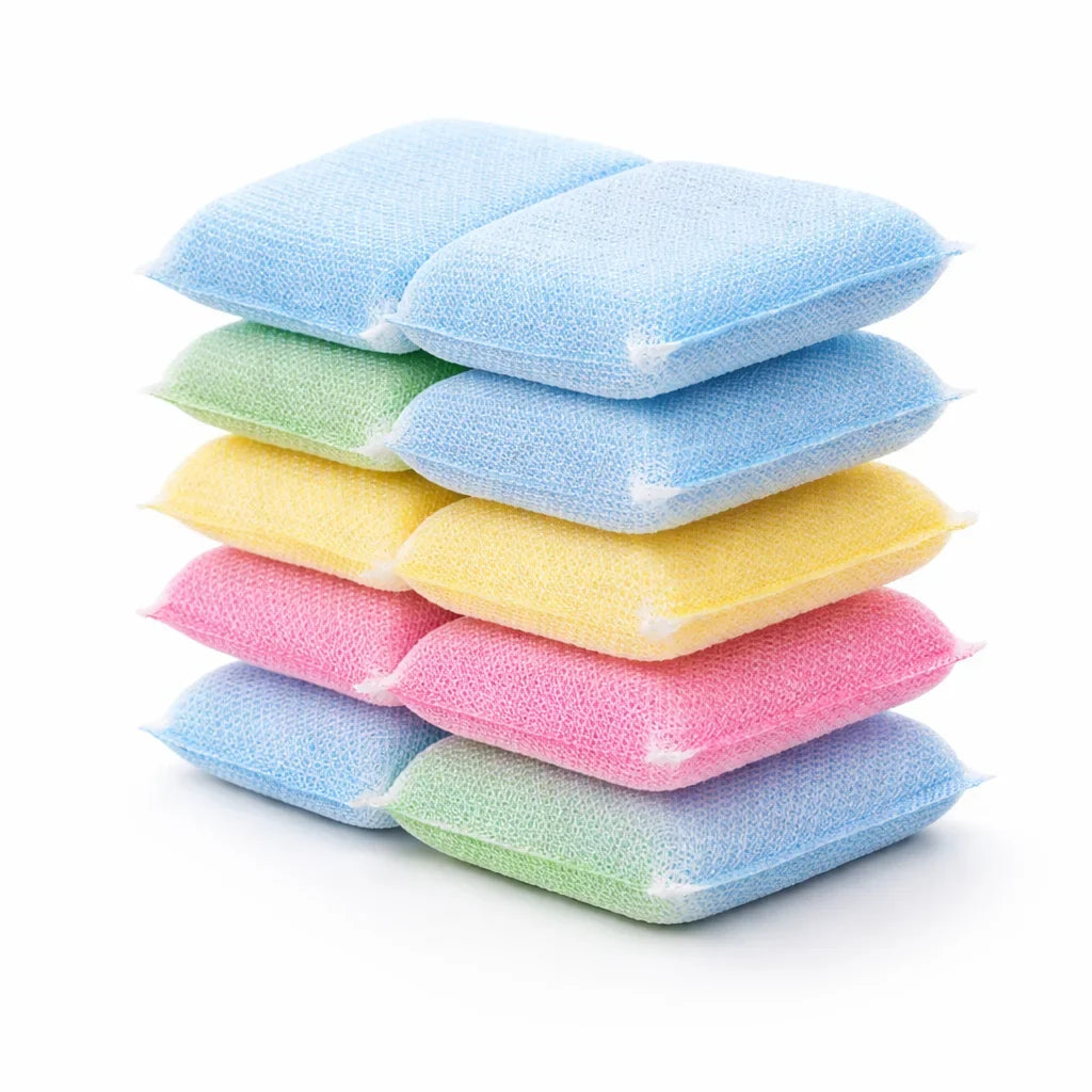 Double-Sided Kitchen Scrubber Sponge | Dishes, Pots & Pans