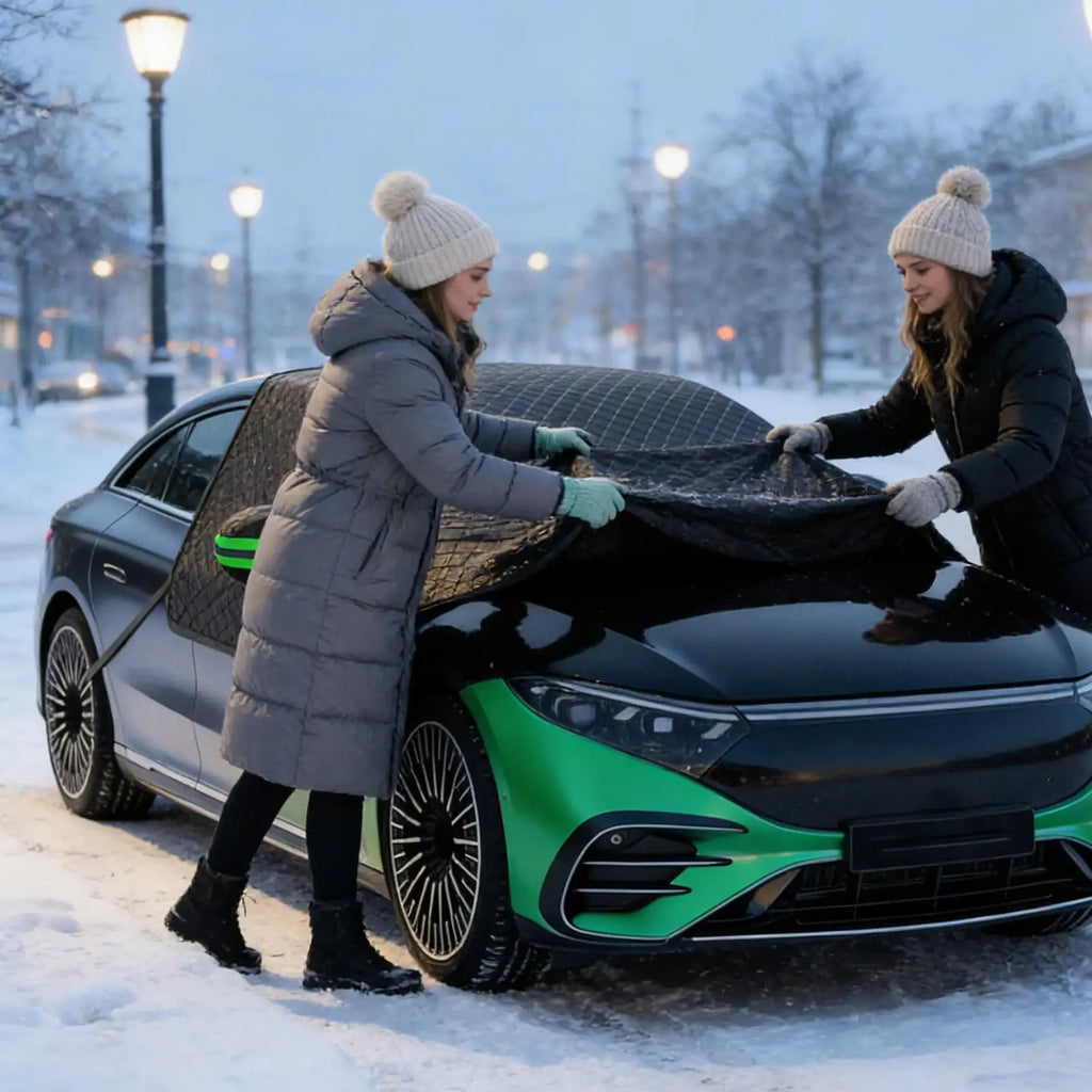 Heavy Duty Snow Windshield Cover – Waterproof Frost Guard