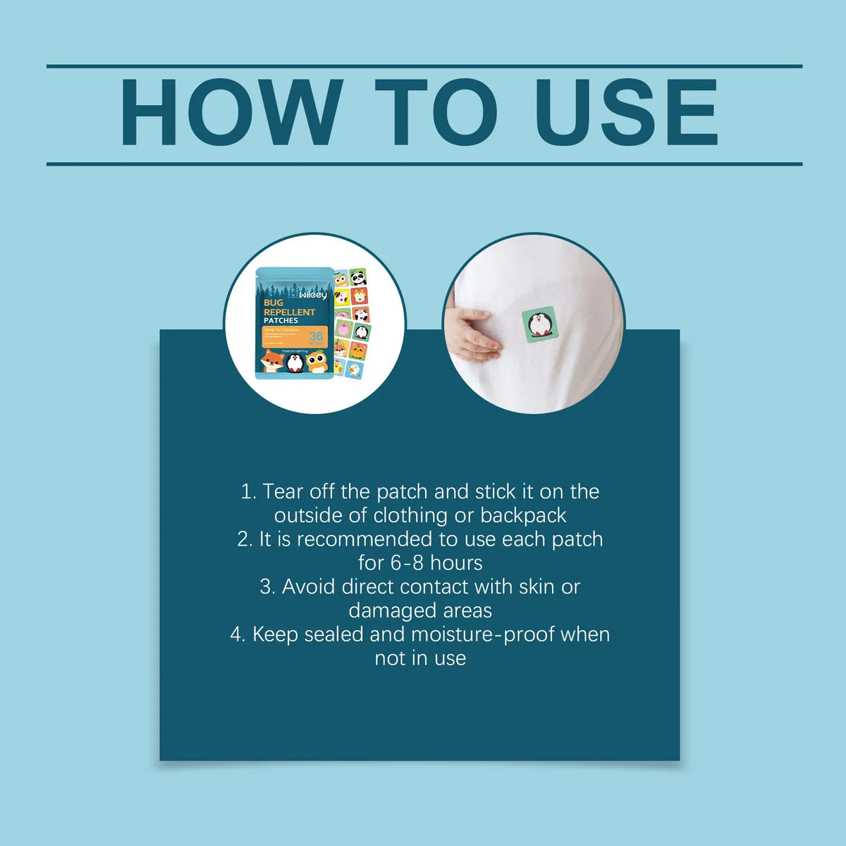 Gentle Herbal Body Care Patch – Waterproof & Portable