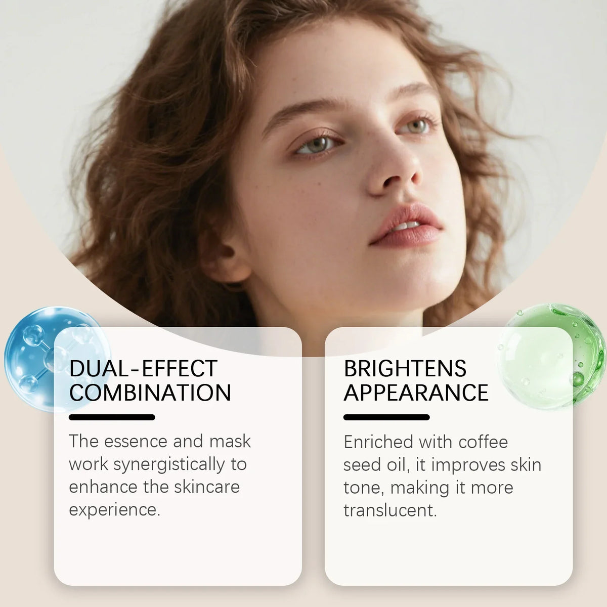 Hydrating Brightening Skin Care Set – Essence & Renewal Mask