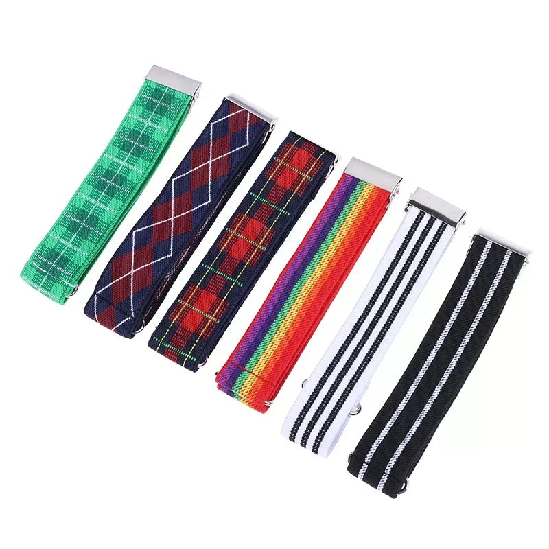 Elastic Shirt Sleeve Holders – Adjustable Arm Bands (1 Pair)