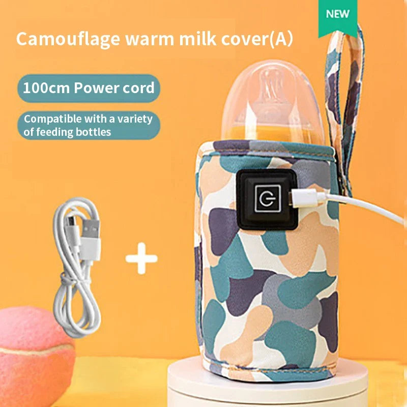 USB Portable Baby Bottle Warmer | 3-Speed Temp Control