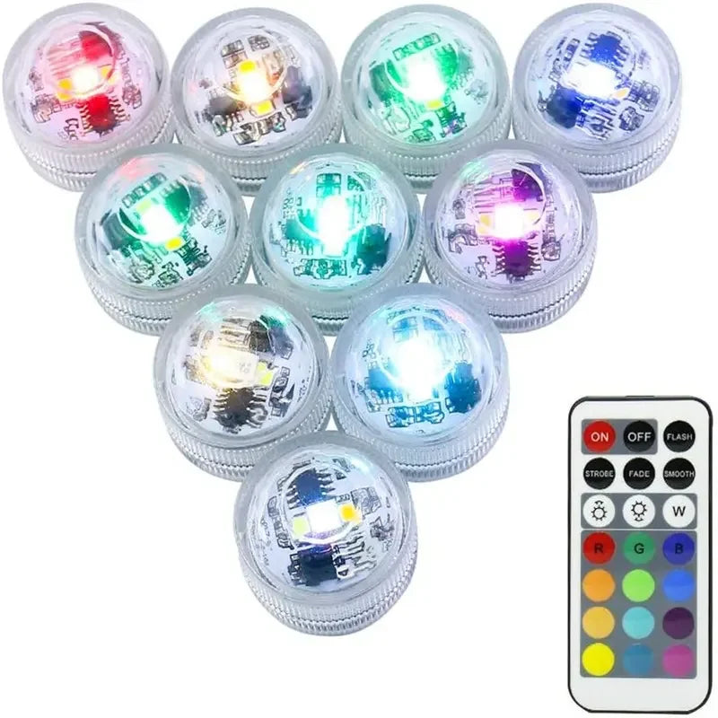 Solar Floating Pool Light – RGB LED 13-Color with Remote