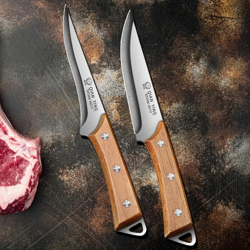 Stainless Steel Boning Knife – Professional Chef Kitchen Knife