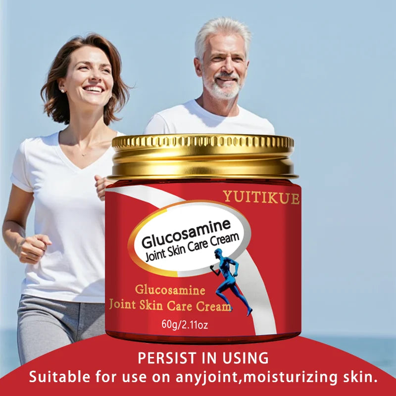 YUITIKUE Glucosamine Joint Cream 60g | Fast-Absorbing Body Cream