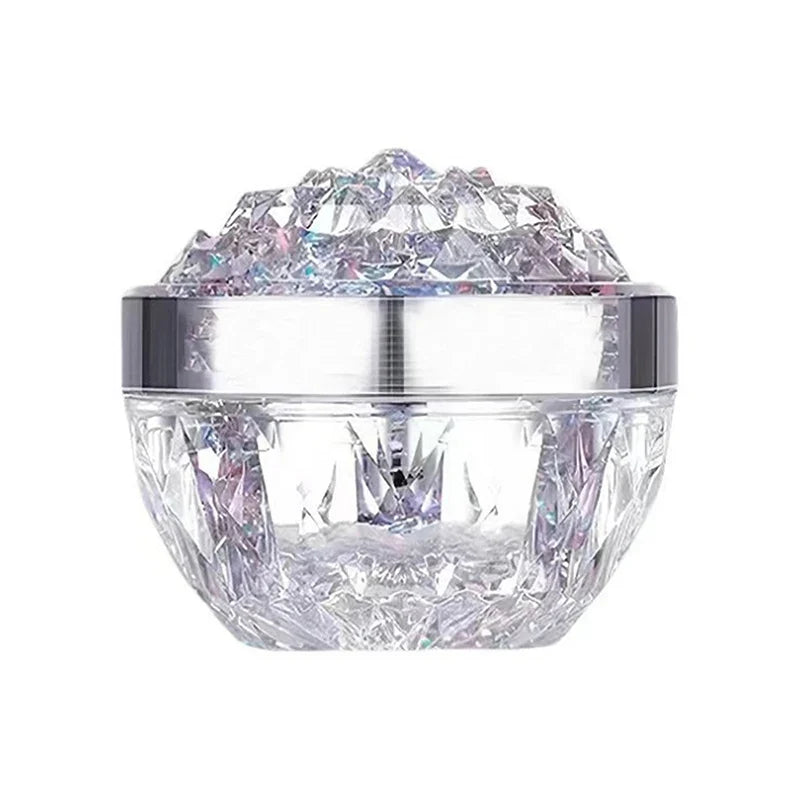 50g Diamond Lid Glass Acrylic Cosmetic Jar – Refillable
