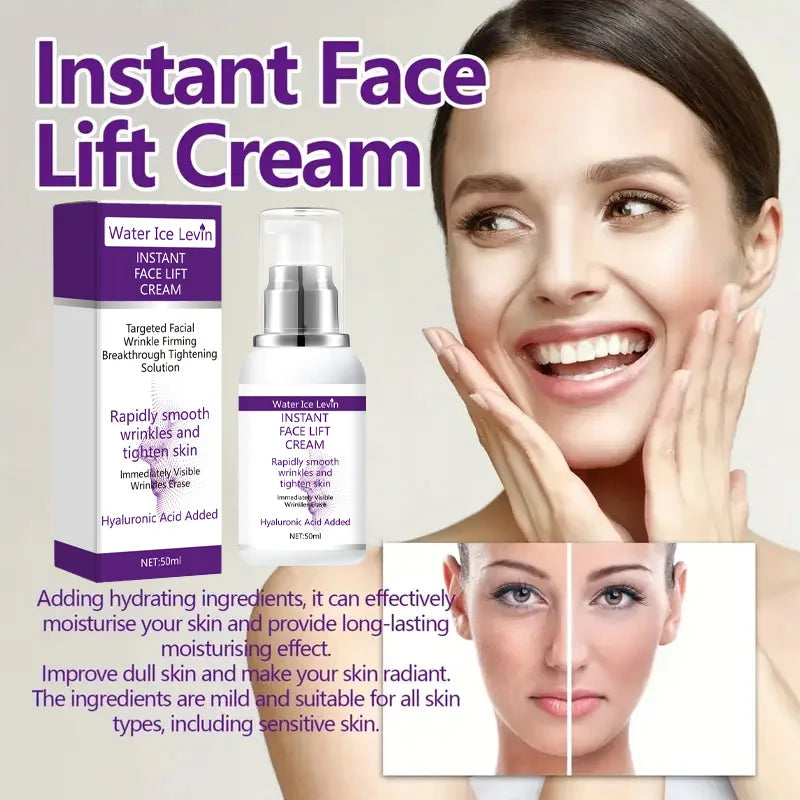 Instant Face Lift Cream – Hyaluronic Acid & Collagen 50ml