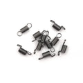 10PCS 15mm Stainless Steel Tension Springs with Hook | DIY