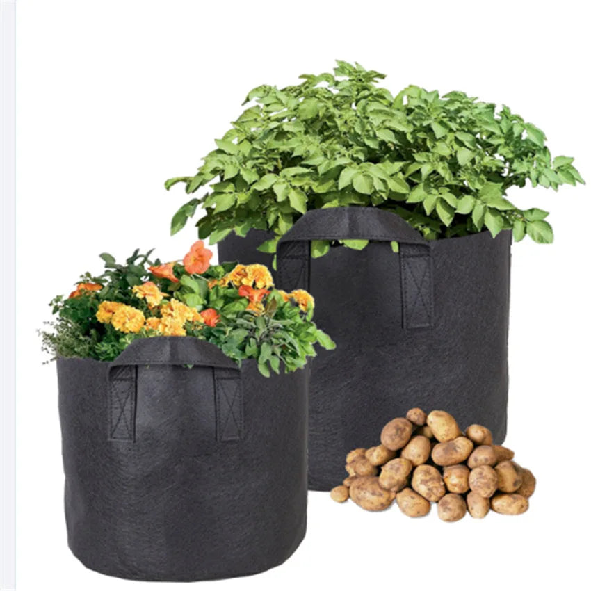 7 Gallon Fabric Grow Bags with Handles | Aeration Pots