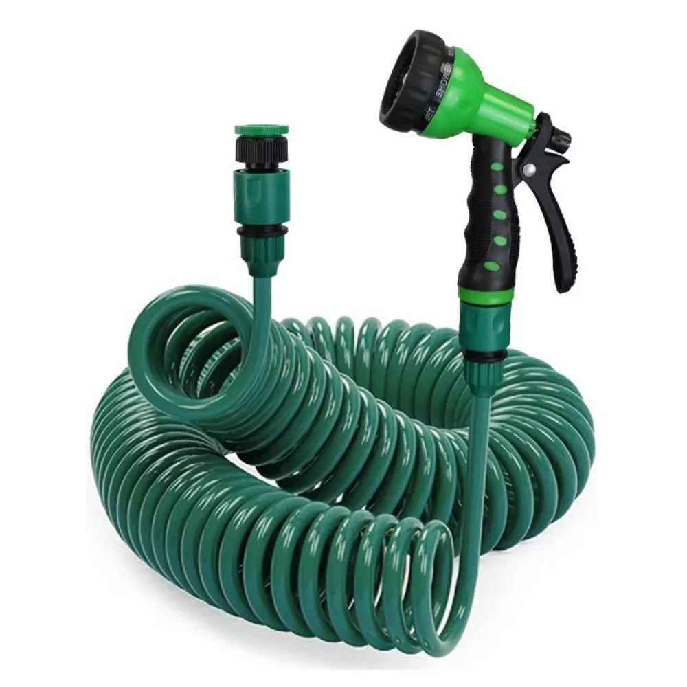 Expandable Retractable EVA Garden Hose 10/15m | Curly Coil Pipe