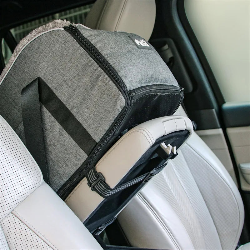 Pet Car Cat Dog Beds Center Console Bags Cushions Seats Handbags