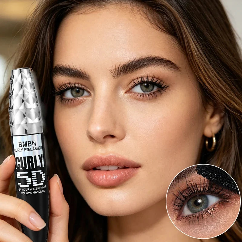 Waterproof Volumizing Mascara – Thick, Sweat-Proof Lashes