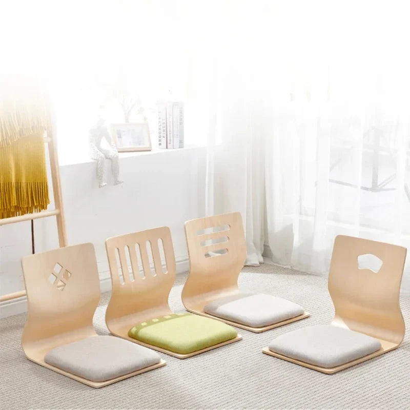 Japanese Zaisu Legless Floor Chair – Tatami Cushioned Seat