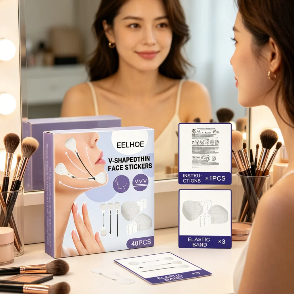 EELHOE Face Lifting Stickers – V-Shape Skin Tightening 40 PCS