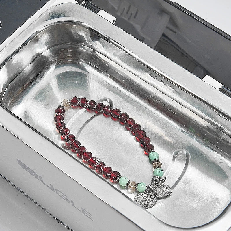 NOCCLILI 500ML Ultrasonic Cleaner for Jewelry & Glasses