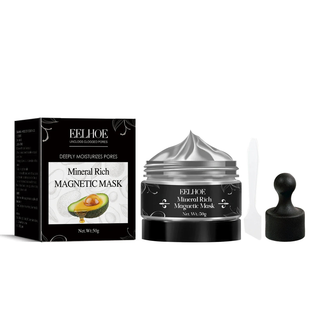 EELHOE Magnetic Blackhead Removing Mask – Pore Cleansing 50g