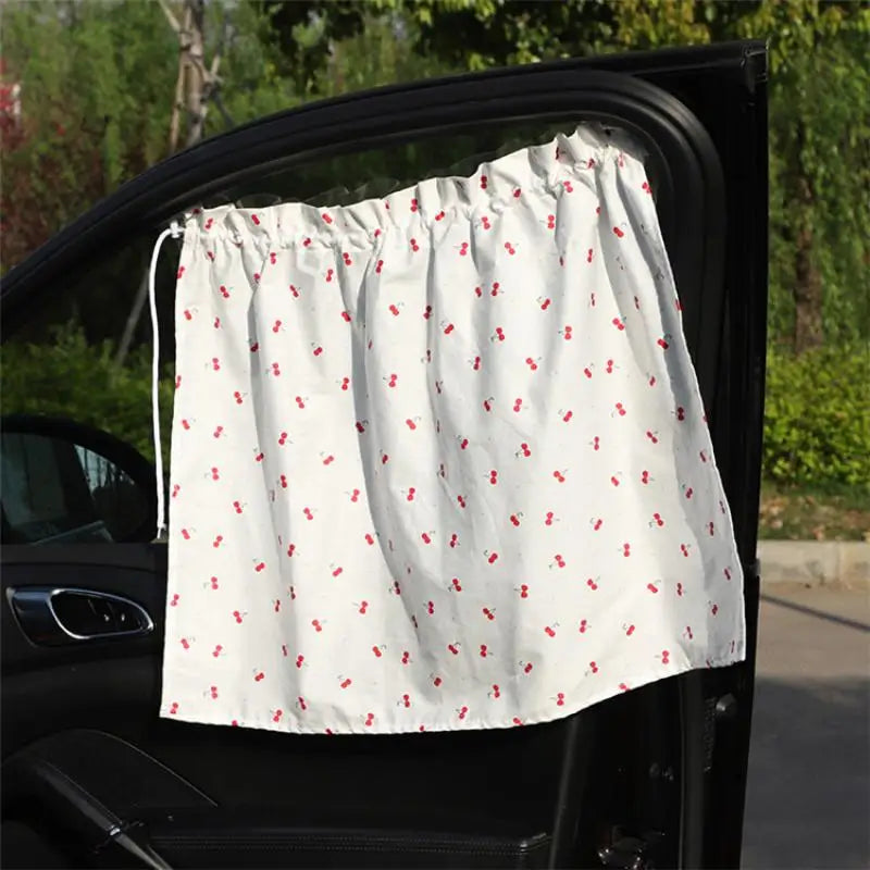 Cartoon Car Window Sunshade – UV Protection for Kids & Baby