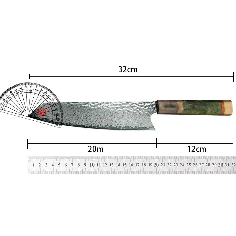 YRIDEFE 8" Damascus Chef Knife – 67-Layer VG10 Steel