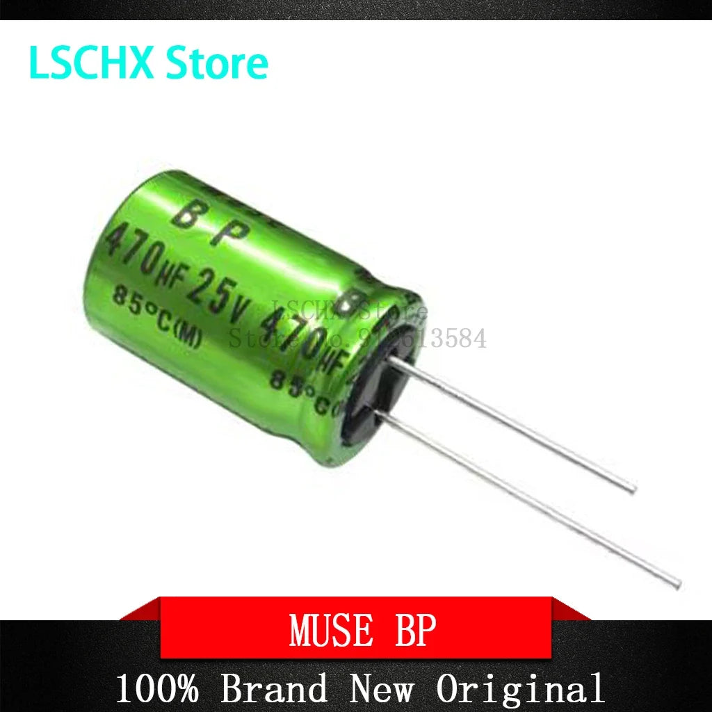 Nichicon MUSE BP ES HiFi Audio Capacitors 10pcs | Non-Polar
