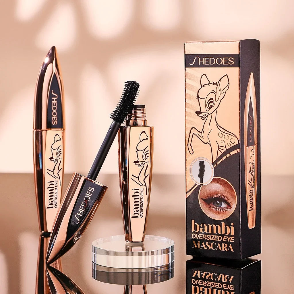 Deer Eye Black Waterproof Mascara – Long-Lasting Volume