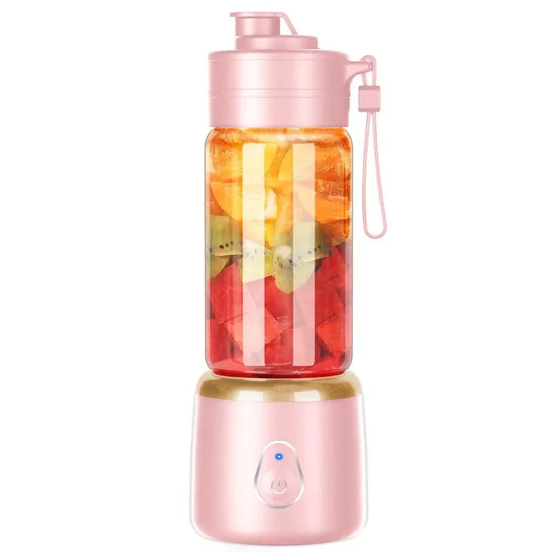 Rechargeable Portable Electric Fruit Blender – 400ml Travel