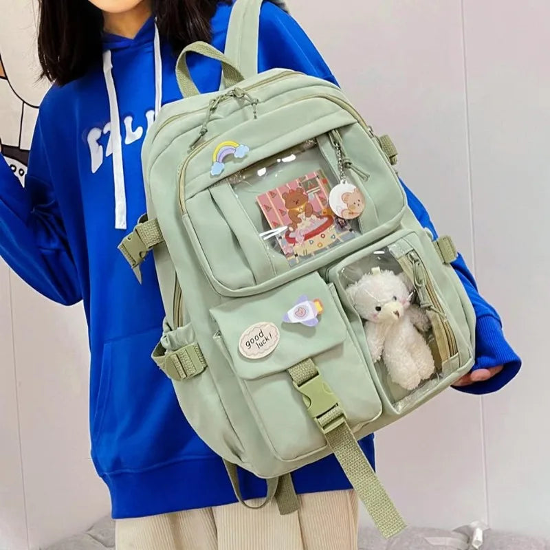 Cute Girls School Backpack – Teen & Women Laptop Bag