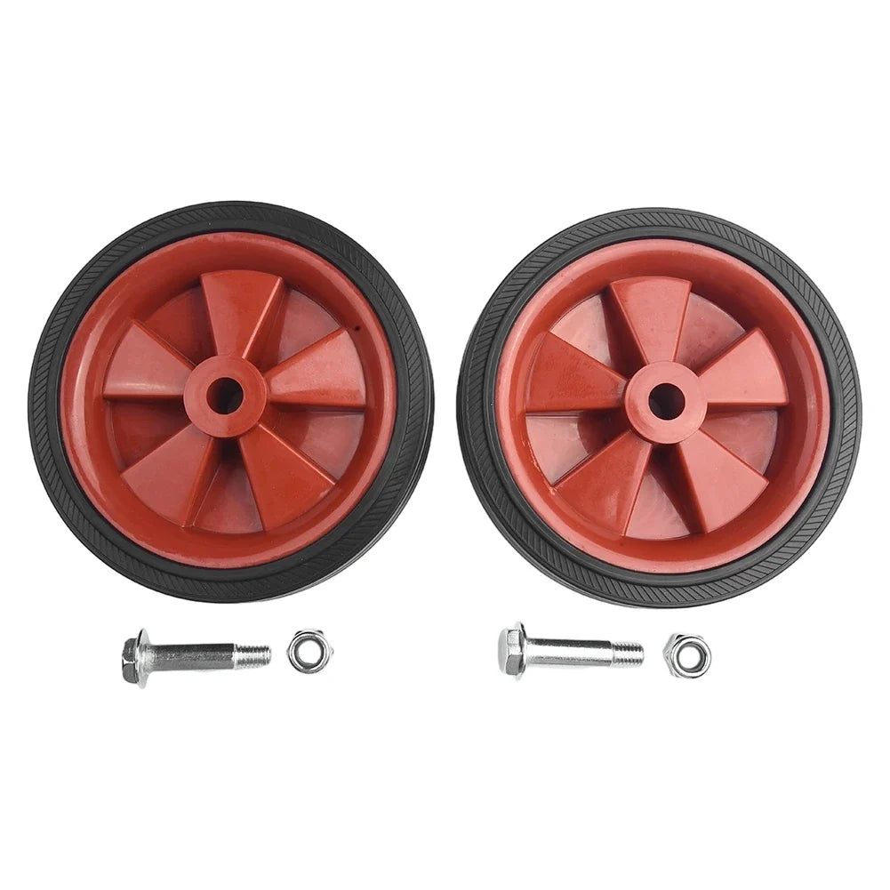 2-Pack 5/6" Air Compressor Replacement Caster Wheels Non-Slip