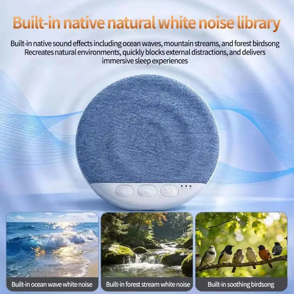 Bluetooth Pillow Speaker – White Noise & Sleep Timers