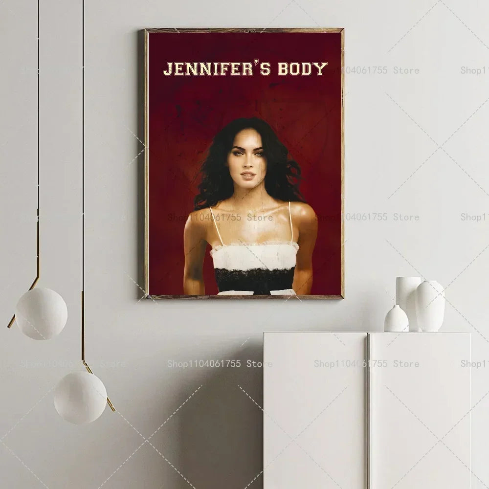 Jennifer's Body Horror Movie Poster – Waterproof Wall Art Sticker