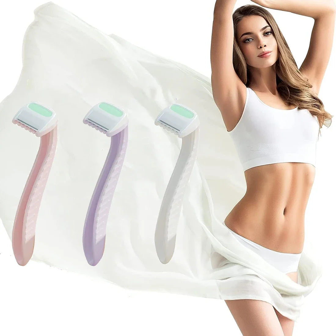 Women's Bikini Razor Shavers Pack of 3 – Body & Leg Hair Removal