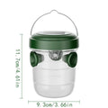 Solar Wasp & Hornet Trap – Reusable Outdoor Hanging Catcher