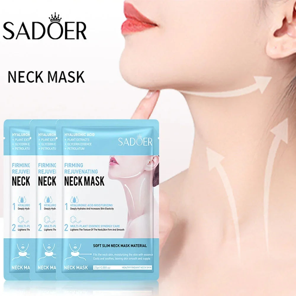 Collagen Hyaluronic Acid Neck Mask – Firming & Brightening