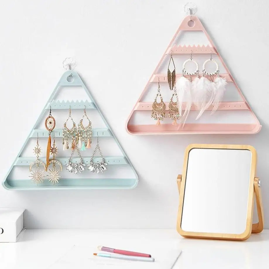 Earring Display Stand & Jewelry Organizer Rack – 4 Colors