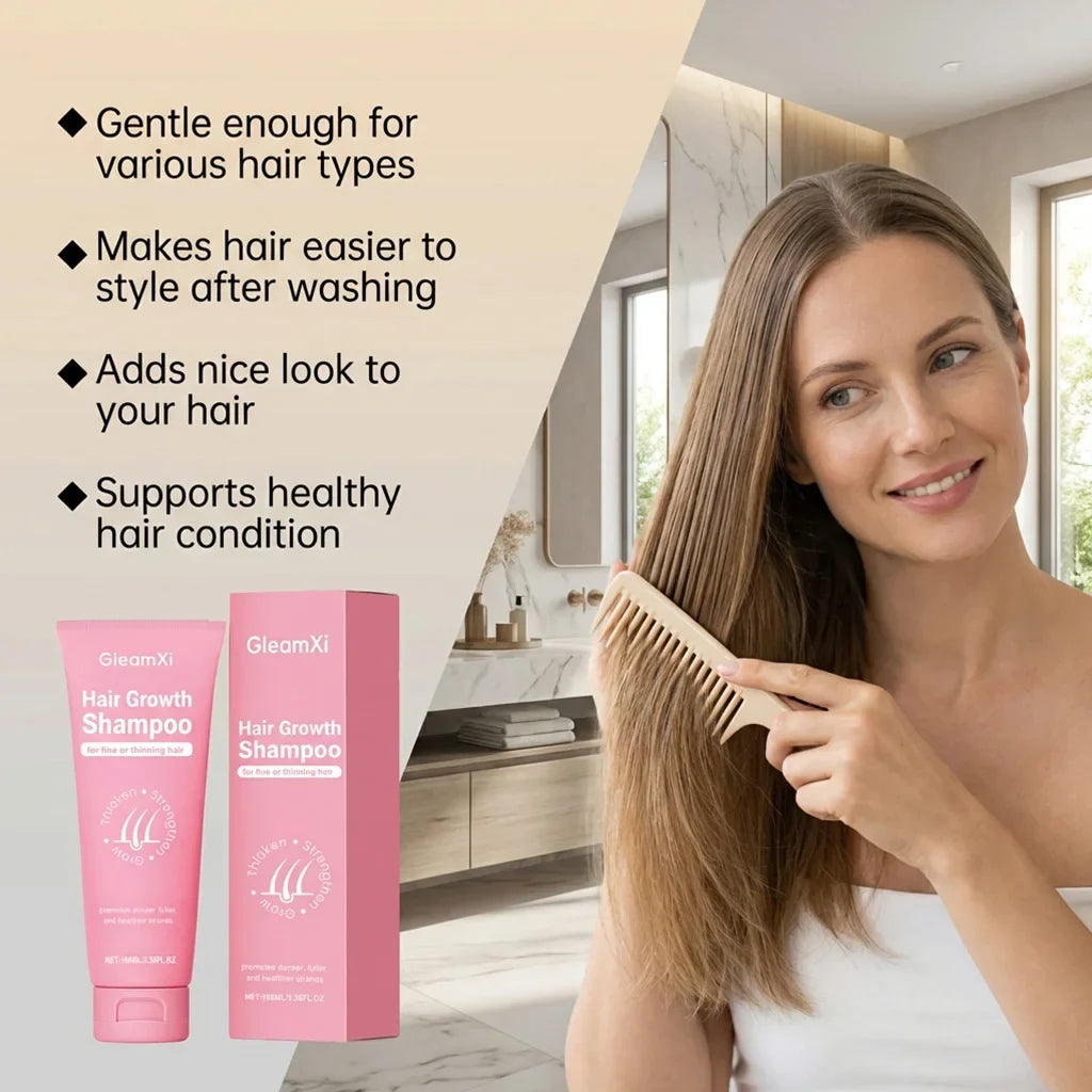 Gleamxi Turmeric Hair Growth Shampoo – Nourish & Strengthen