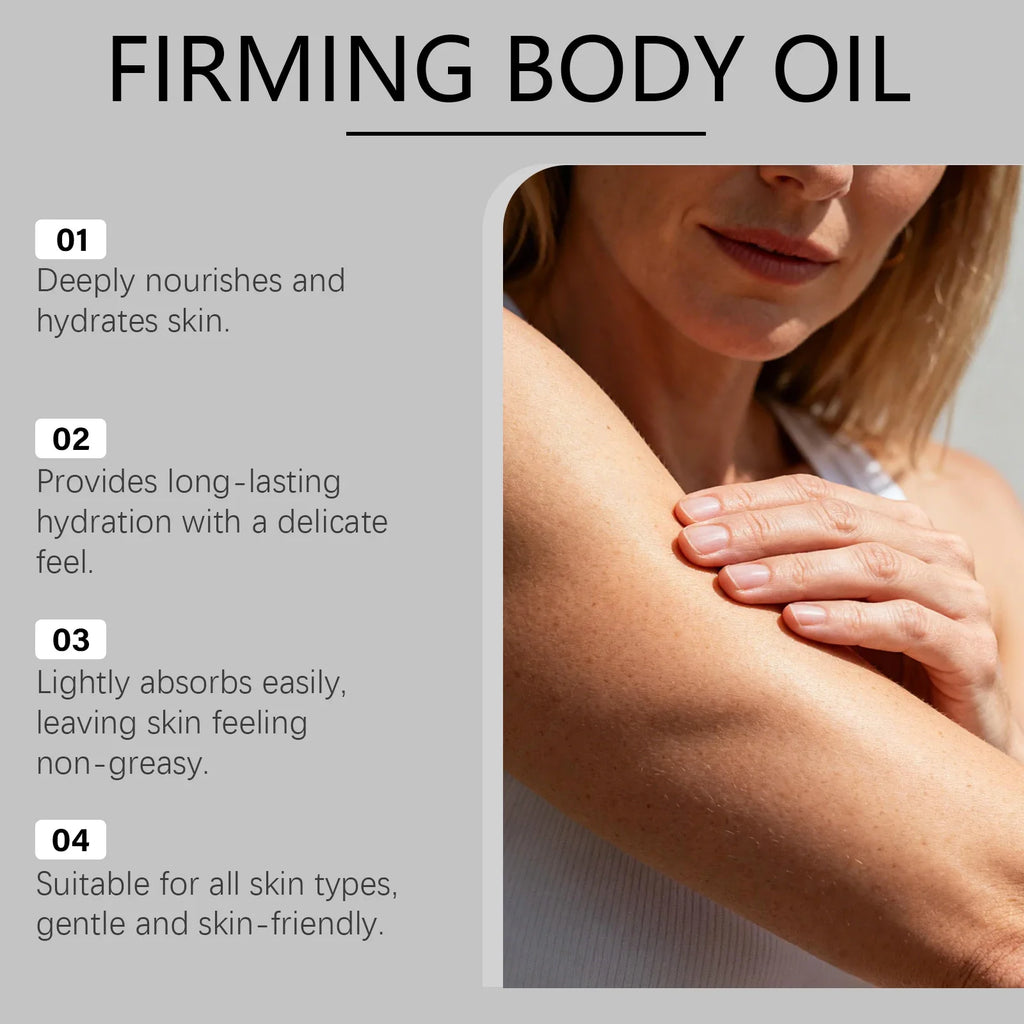 Firming Body Oil – Deep Nourishing, 24hr Hydration, 100ml