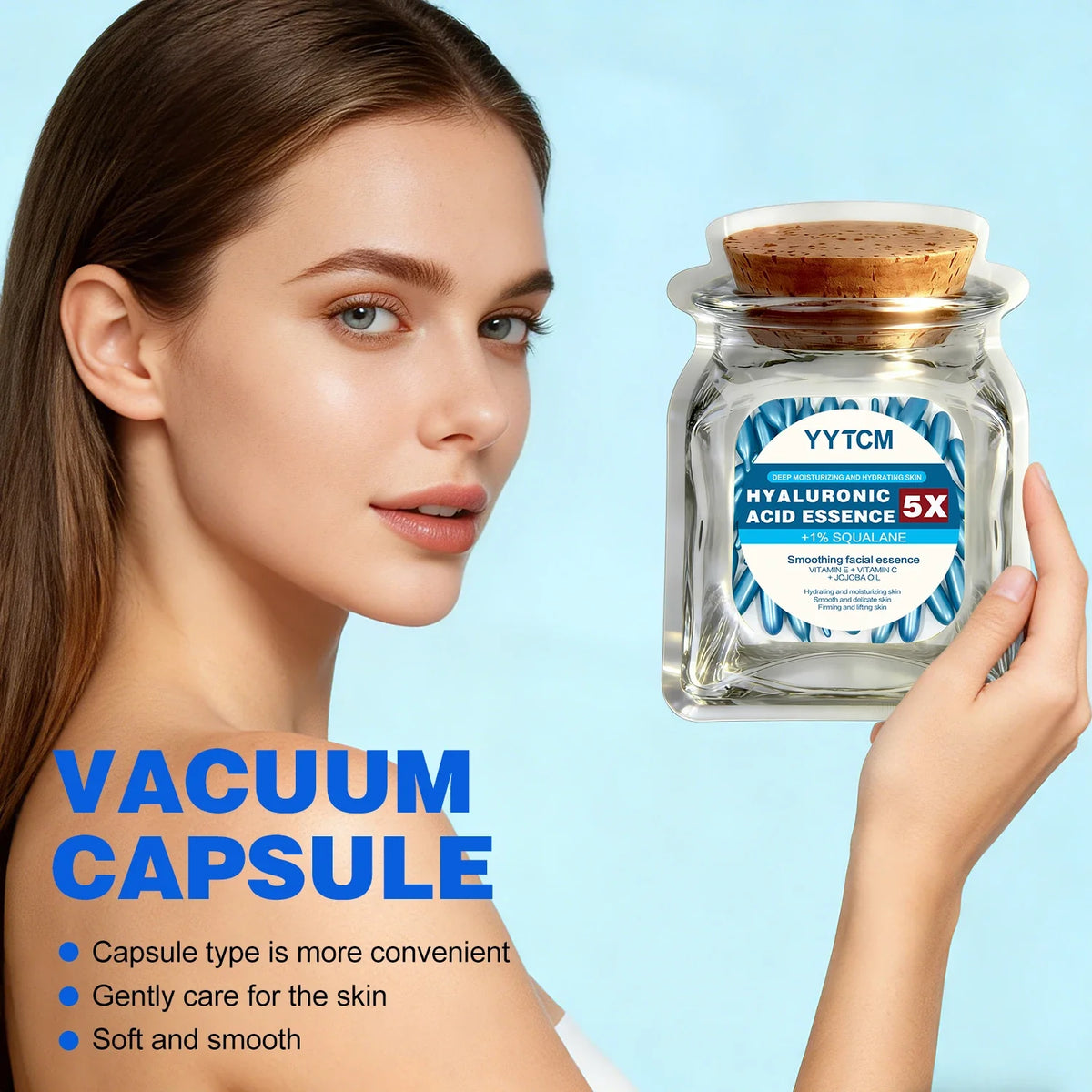 Hyaluronic Acid Deep Moisturizing Capsule Essence Brightening Skin 18