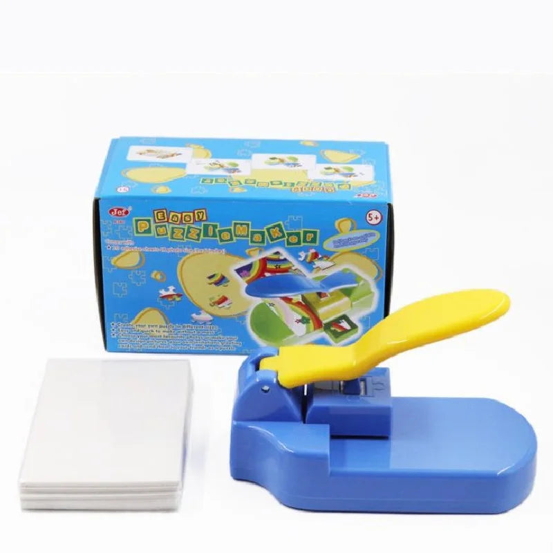 DIY Jigsaw Puzzle Maker Machine – 4x6" Photo Puzzle Cutter