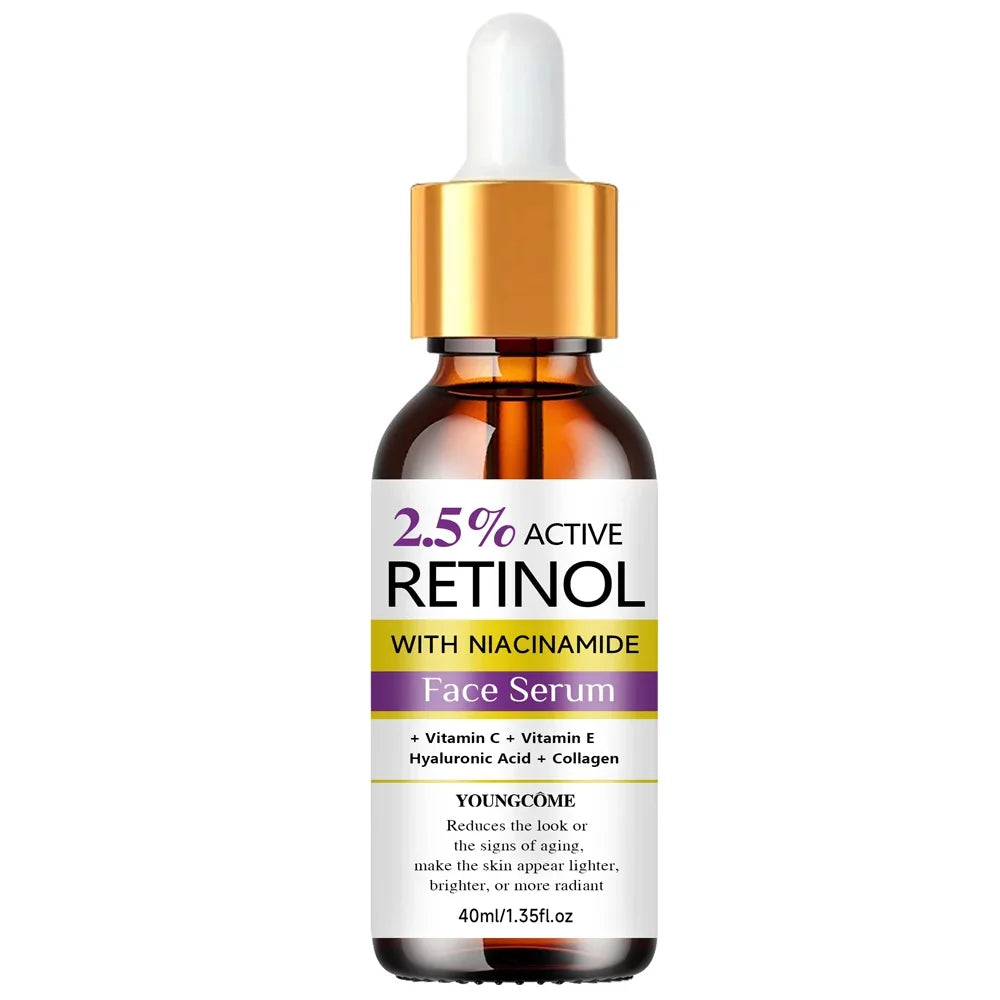 Retinal Face Serum – Niacinamide, Vitamin C/E & Hyaluronic Acid