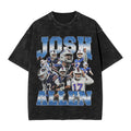 Josh Allen Men's Cotton Graphic T-Shirt | Fan Gift Tee