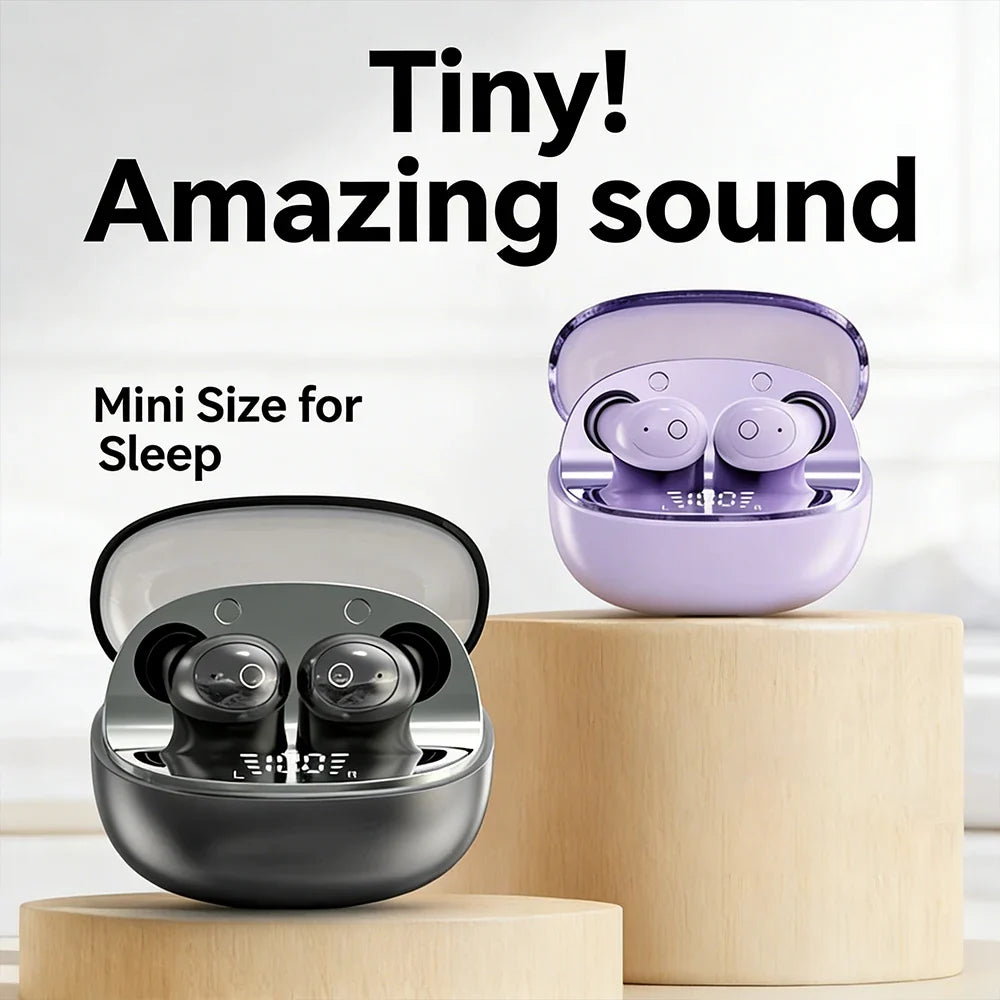 T10 Mini Bluetooth Sleep Earbuds – HiFi Stereo Wireless In-Ear