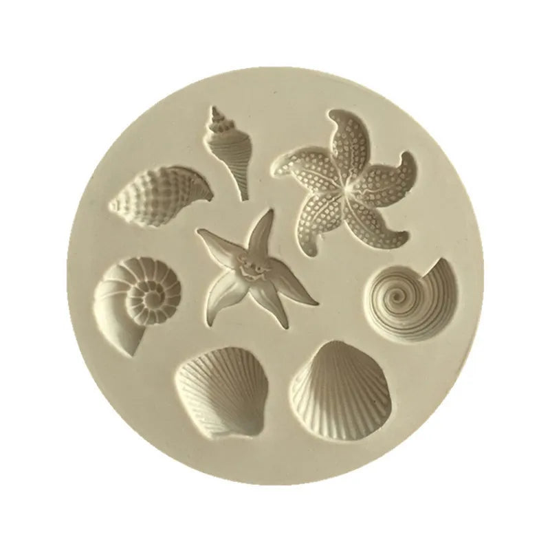Ocean Seashell Conch Silicone Mold – Chocolate & Cake Baking