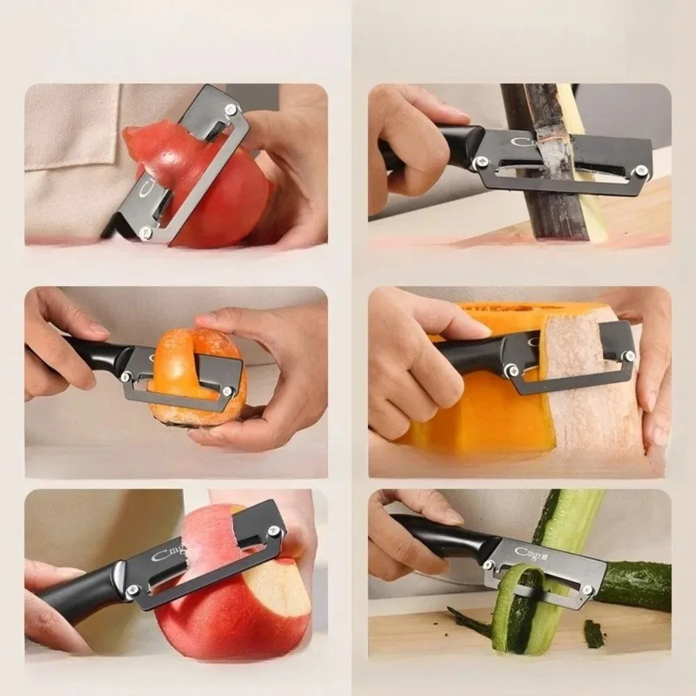 Stainless Steel Multi-Use Vegetable & Potato Peeler